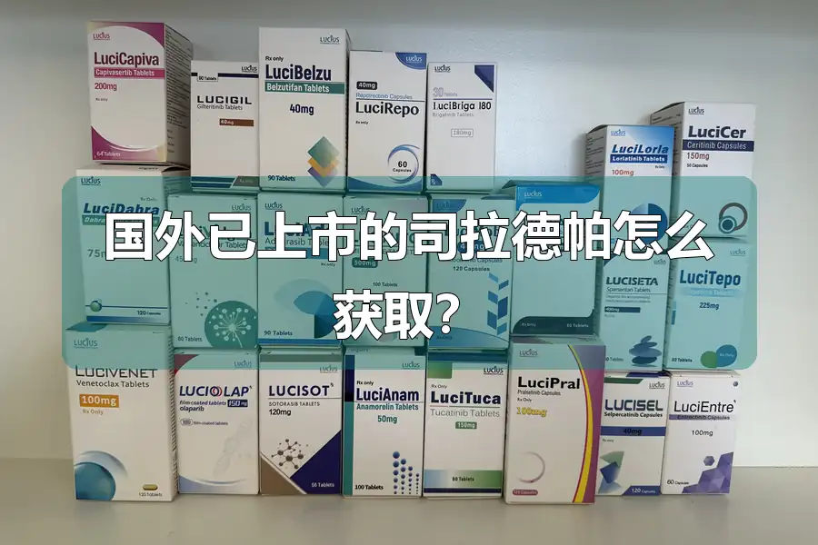 国外已上市的司拉德帕怎么获取？